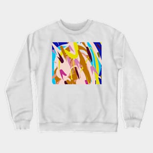 Colorful Decorate Crewneck Sweatshirt